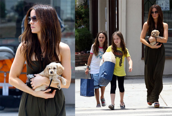 Kate Beckinsale Gets a New Puppy Kate Beckinsale Gets a New Puppy