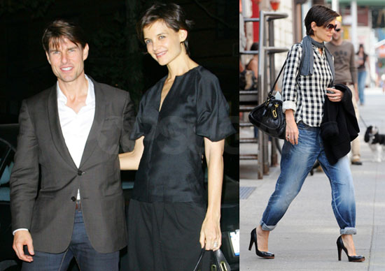 Photos of Katie Holmes and Tom Cruise After Katie's All My Sons Broadway Debut Photos of Katie Holmes and Tom Cruise After Katie's All My Sons Broadway Debut