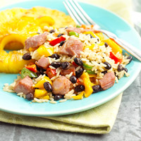 Fast & Easy Dinner: Ham and Pineapple Fried Rice Fast & Easy Dinner: Ham and Pineapple Fried Rice