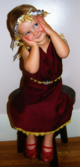 ECOWEEN: Old Bridesmaid's Dress Fit For a Lil Princess ECOWEEN: Old Bridesmaid's Dress Fit For a Lil Princess