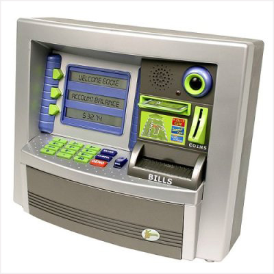 electronic atm bank toy