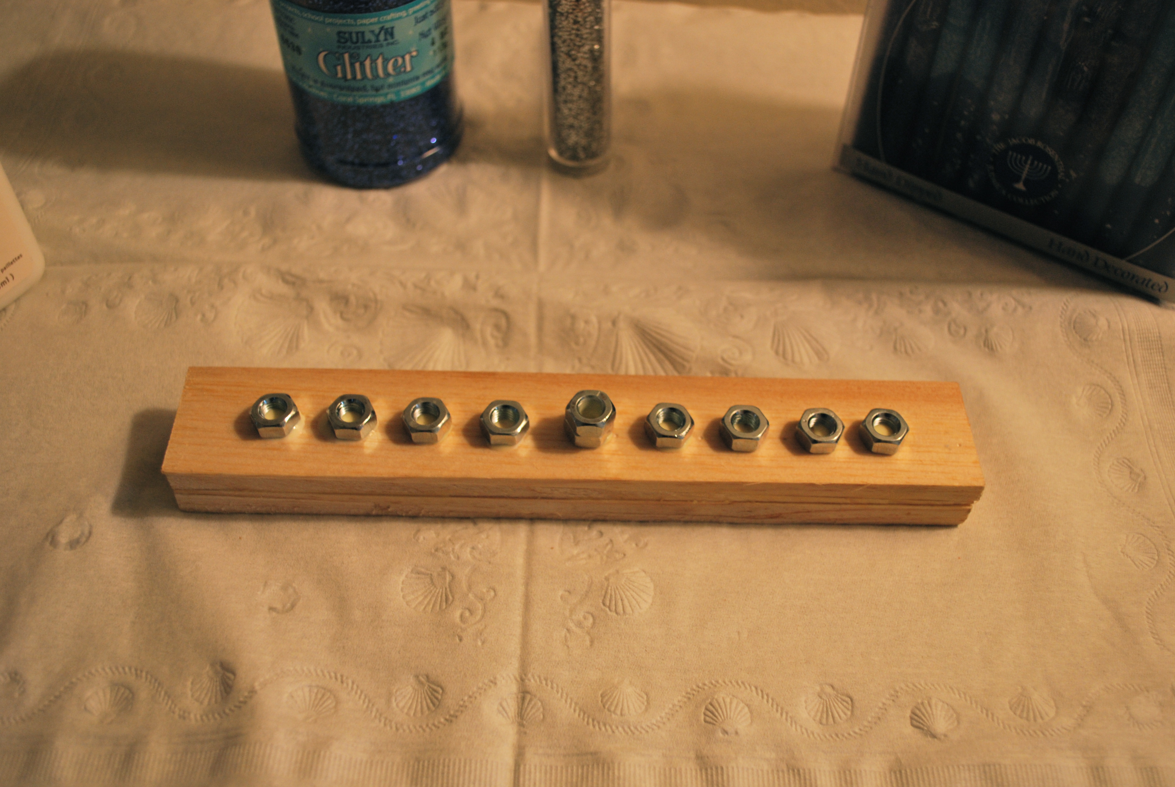 Menorah Craft Project POPSUGAR Moms