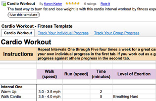 Use Google Doc's New Fitness Template For Tracking Workouts | POPSUGAR Tech