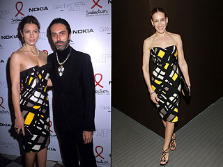 Who Wore It Better? Giambattista Valli Yellow, Black and White Fab Frock Who Wore It Better? Giambattista Valli Yellow, Black and White Fab Frock