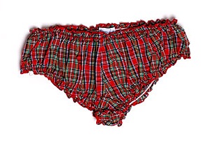 The Look For Less: Steve Alan Tartan Ruffled Panty The Look For Less: Steve Alan Tartan Ruffled Panty