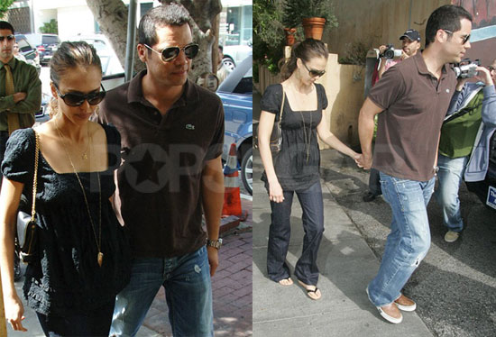 Jessica and Cash Lunch in LA Jessica and Cash Lunch in LA