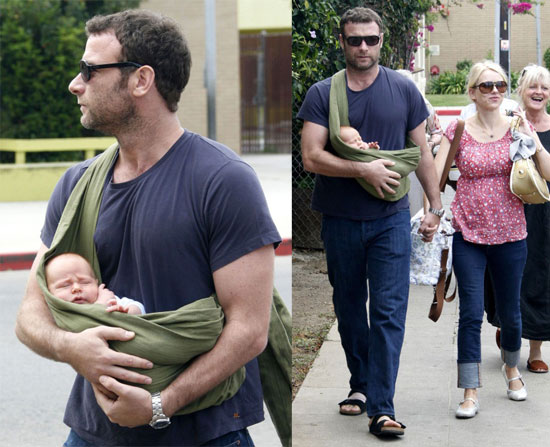Baby Alexander Watts-Schreiber Takes Out New Parents Baby Alexander Watts-Schreiber Takes Out New Parents
