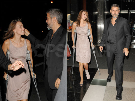 George Clooney Handles Sarah With Care (Now) George Clooney Handles Sarah With Care (Now)