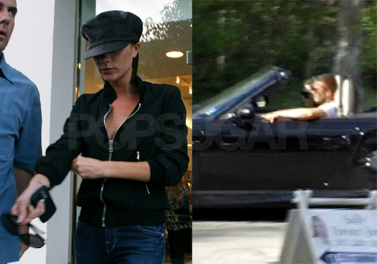 Posh Is Back to Brunette and Becks Posh Is Back to Brunette and Becks