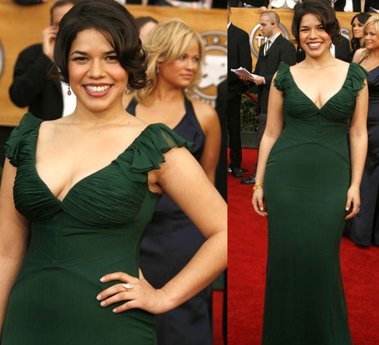 SAG Awards Red Carpet: America Ferrera SAG Awards Red Carpet: America Ferrera