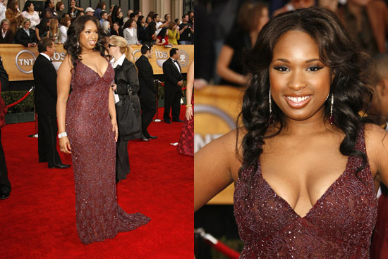 SAG Awards Red Carpet: Jennifer Hudson SAG Awards Red Carpet: Jennifer Hudson