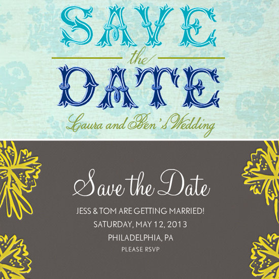 Wedding invitation cards via email