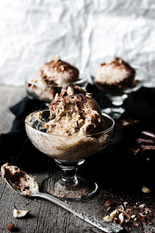 terrablack :: Taste :: Banana Ice Cream w/Dark Chocolate Shavings terrablack :: Taste :: Banana Ice Cream w/Dark Chocolate Shavings