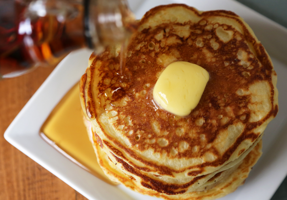 Easy Buttermilk-Pancake Recipe | POPSUGAR Food