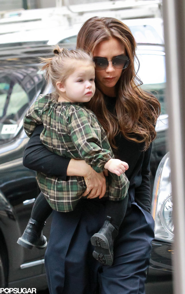 Victoria Beckham With Baby Harper in NYC | Pictures | POPSUGAR Celebrity