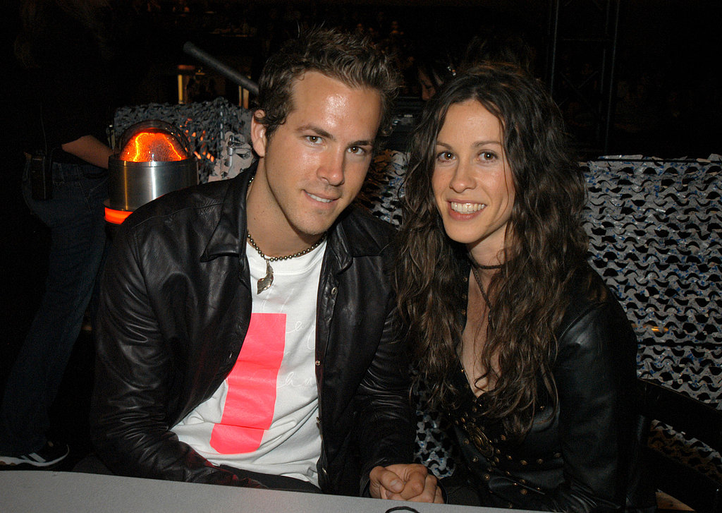 In 2003, Ryan Reynolds and then-girlfriend Alanis Morissette held ...