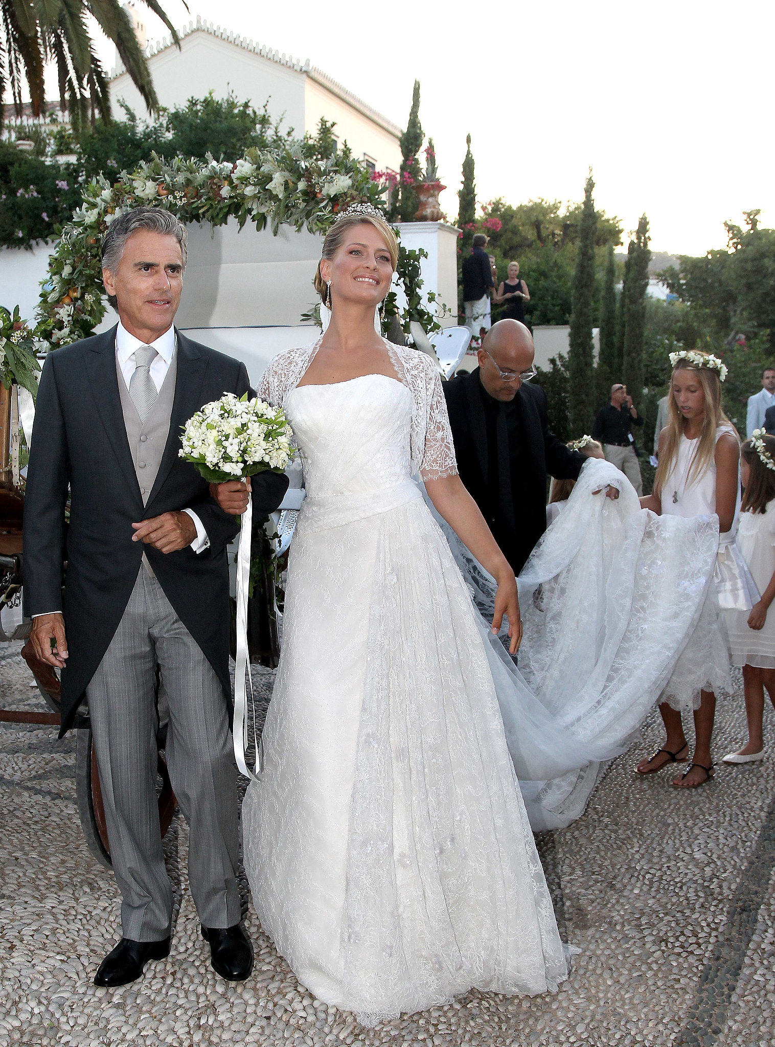 Prince Nikolaos and Tatiana Blatnik The Bride: Tatiana Blatnik, a | The ...