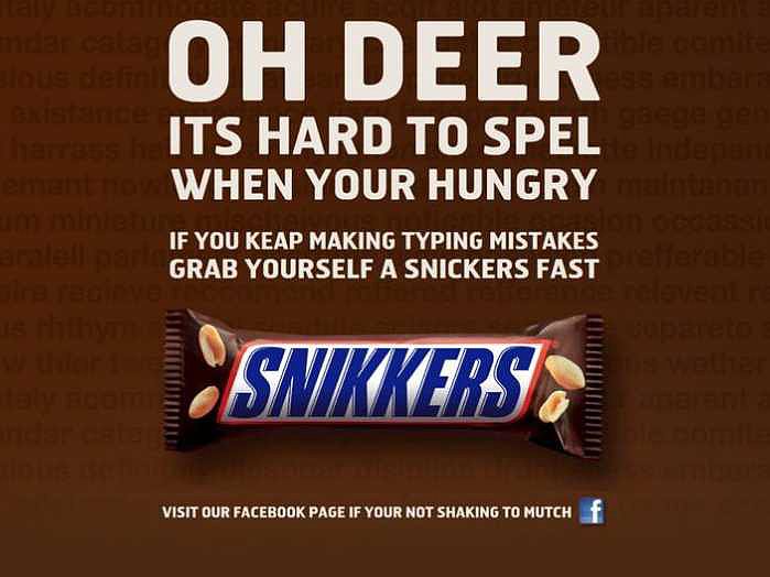 Snickers | 16 Awesomely Creative Candy Ads | POPSUGAR Food