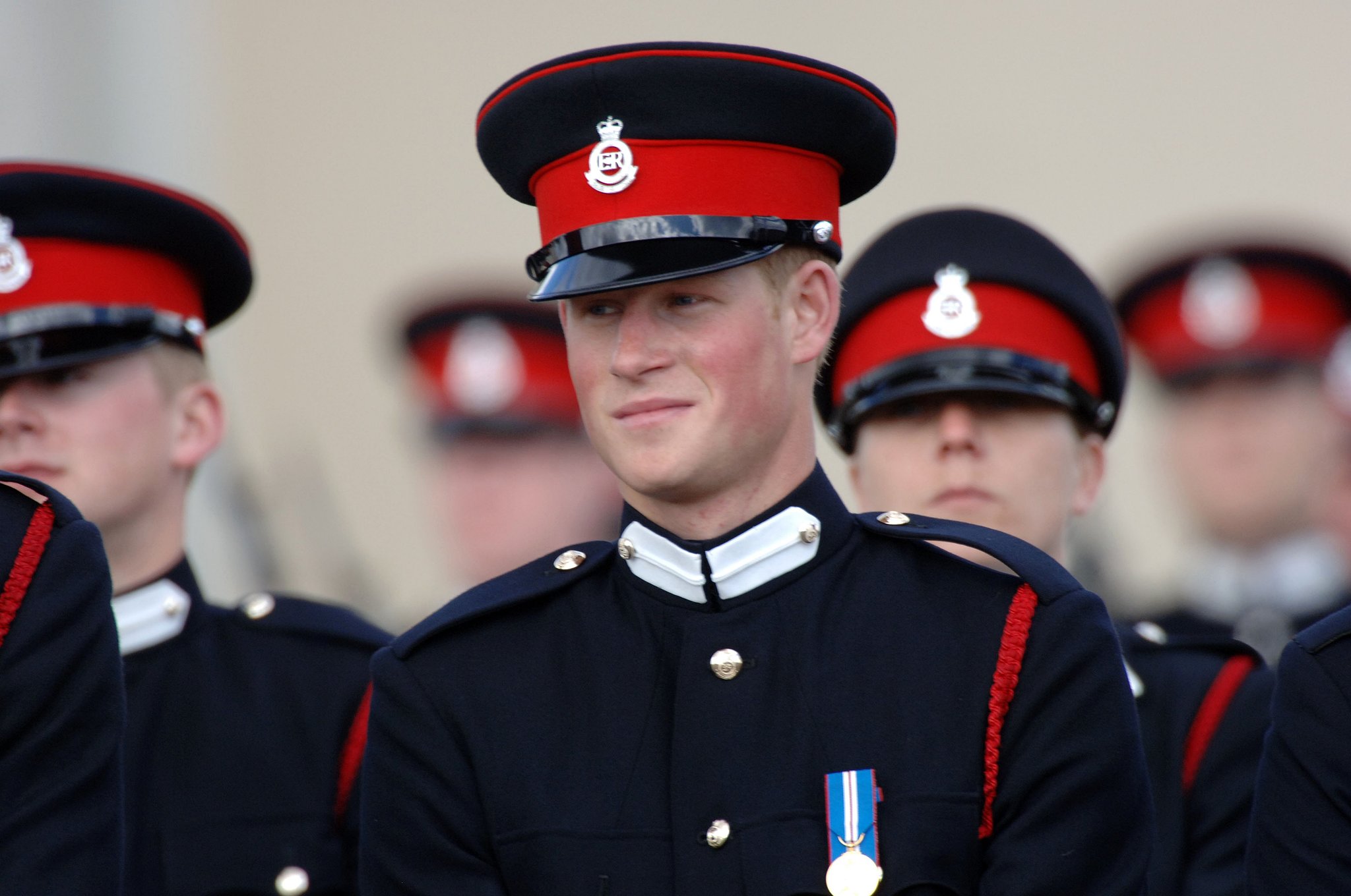 Prince Harry donned a uniform to become a second lieutenant in 2006 ...