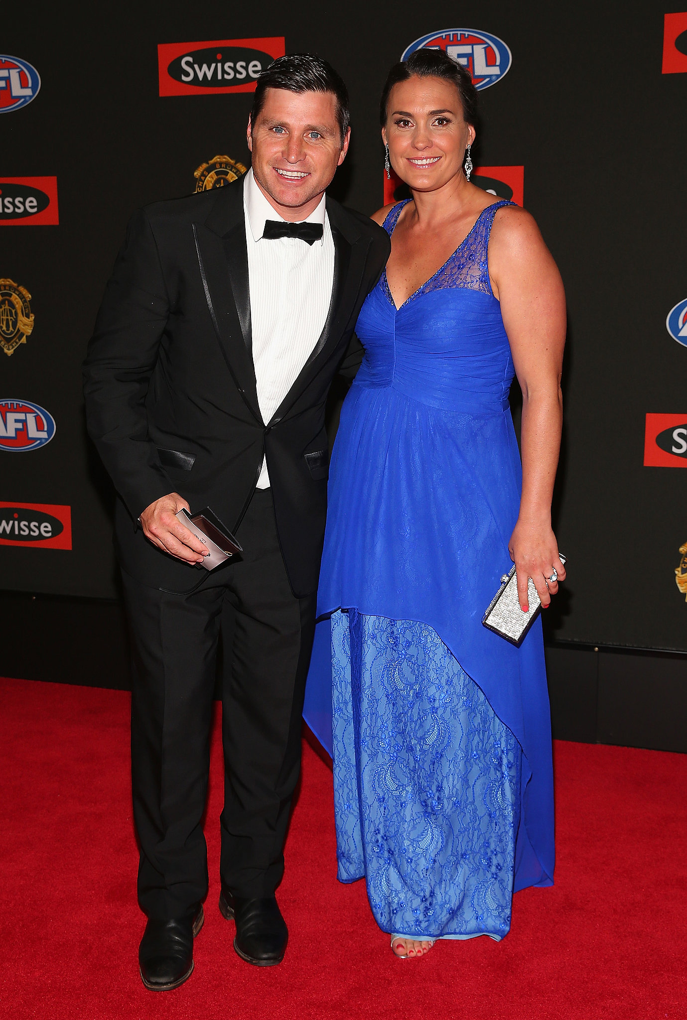 Shane Crawford and Olivia Anderson | 2013 Brownlow Medal: Gary Ablett ...