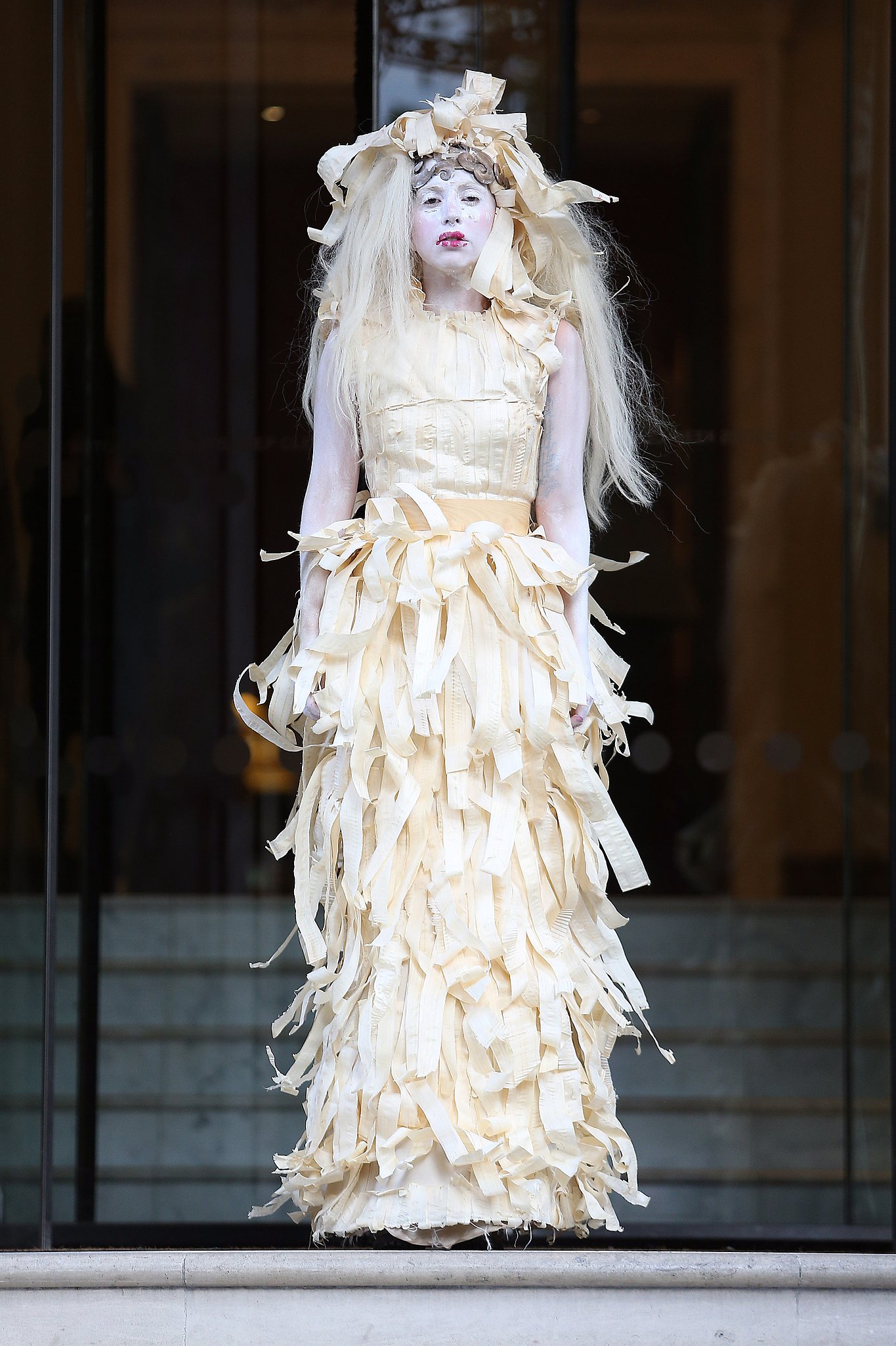 Lady Gaga in Shredded Dress in London in 2013 | Applause, Applause ...