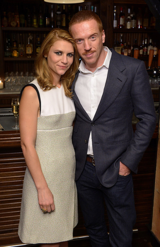 Claire Danes and Damian Lewis at Homeland Screening ...