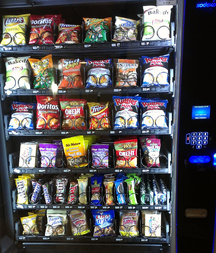Calorie Counts on Vending Machines POPSUGAR Food