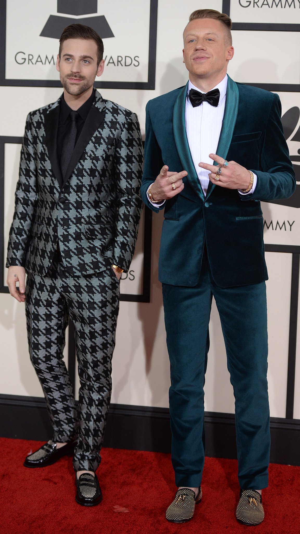 Macklemore and Ryan Lewis's Suits at Grammys 2014 POPSUGAR Fashion