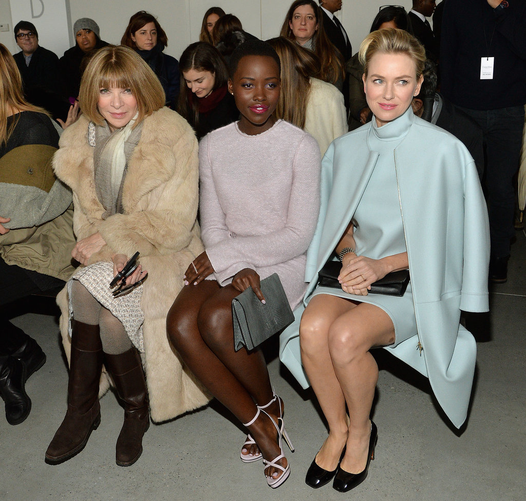 Lupita Nyong'o at New York Fashion Week Fall 2014 | POPSUGAR Celebrity