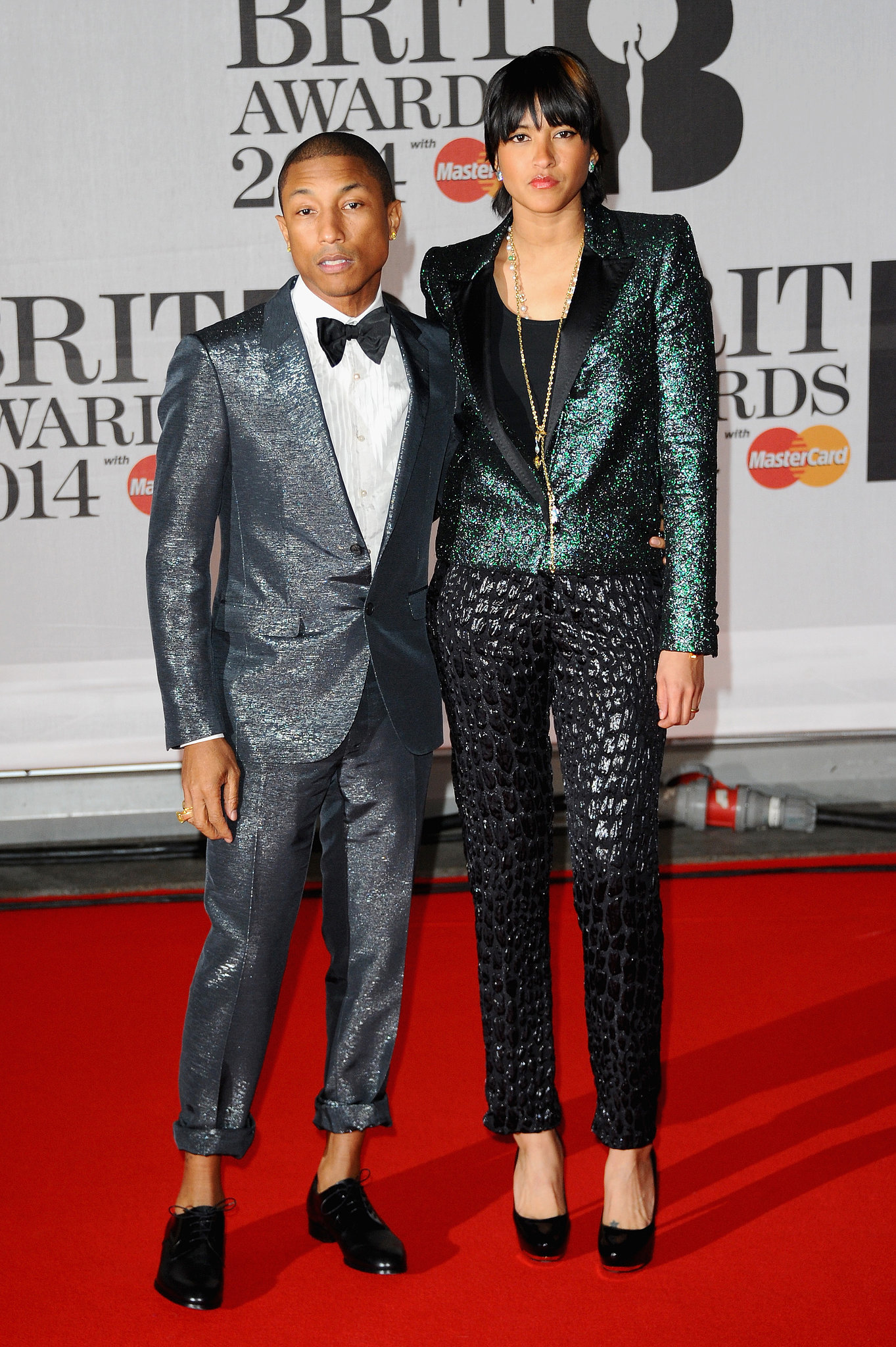 Pharrell Williams and Helen Lasichanh | 12 Reasons This Red Carpet is ...