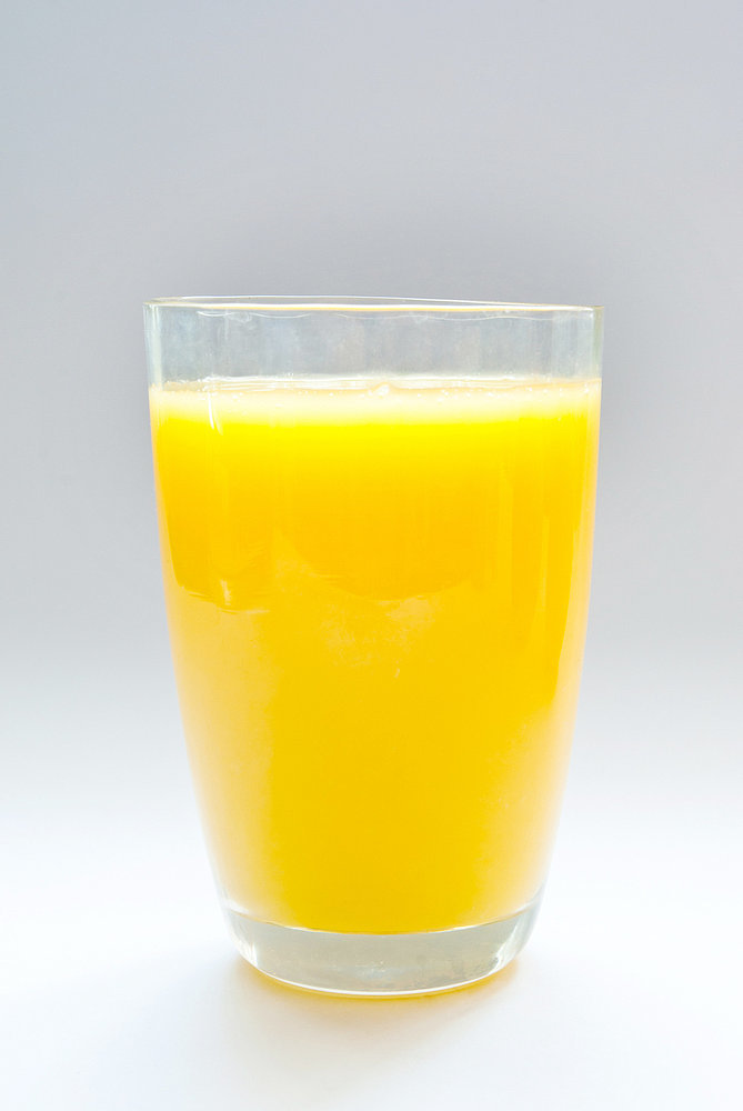 One cup orange juice