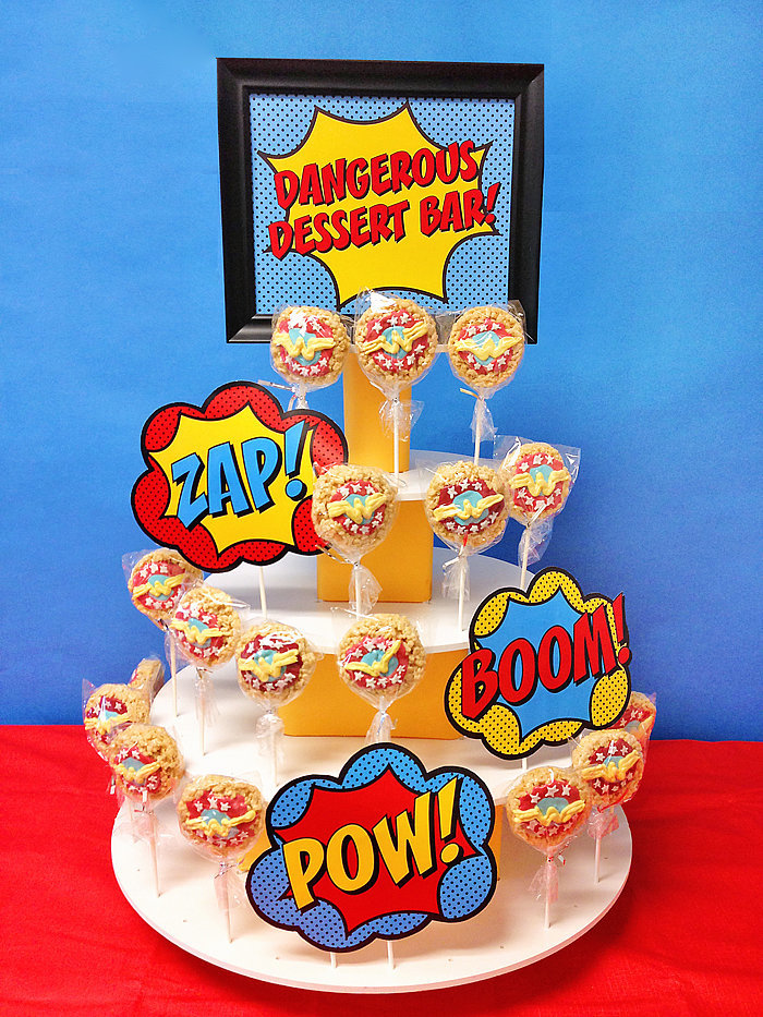 Friday: Wonder Woman Rice Krispies Pops | BAM! A Seriously Super ...