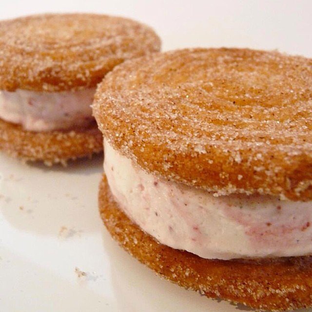 Churro Ice Cream Sandwich POPSUGAR Food