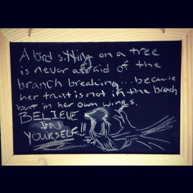 Instant Inspiration Straight From the Chalkboard