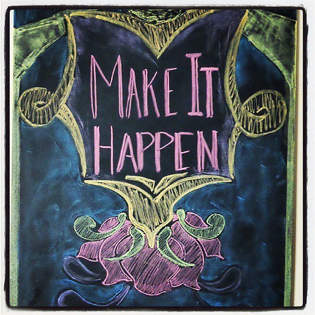 Instant Inspiration Straight From the Chalkboard