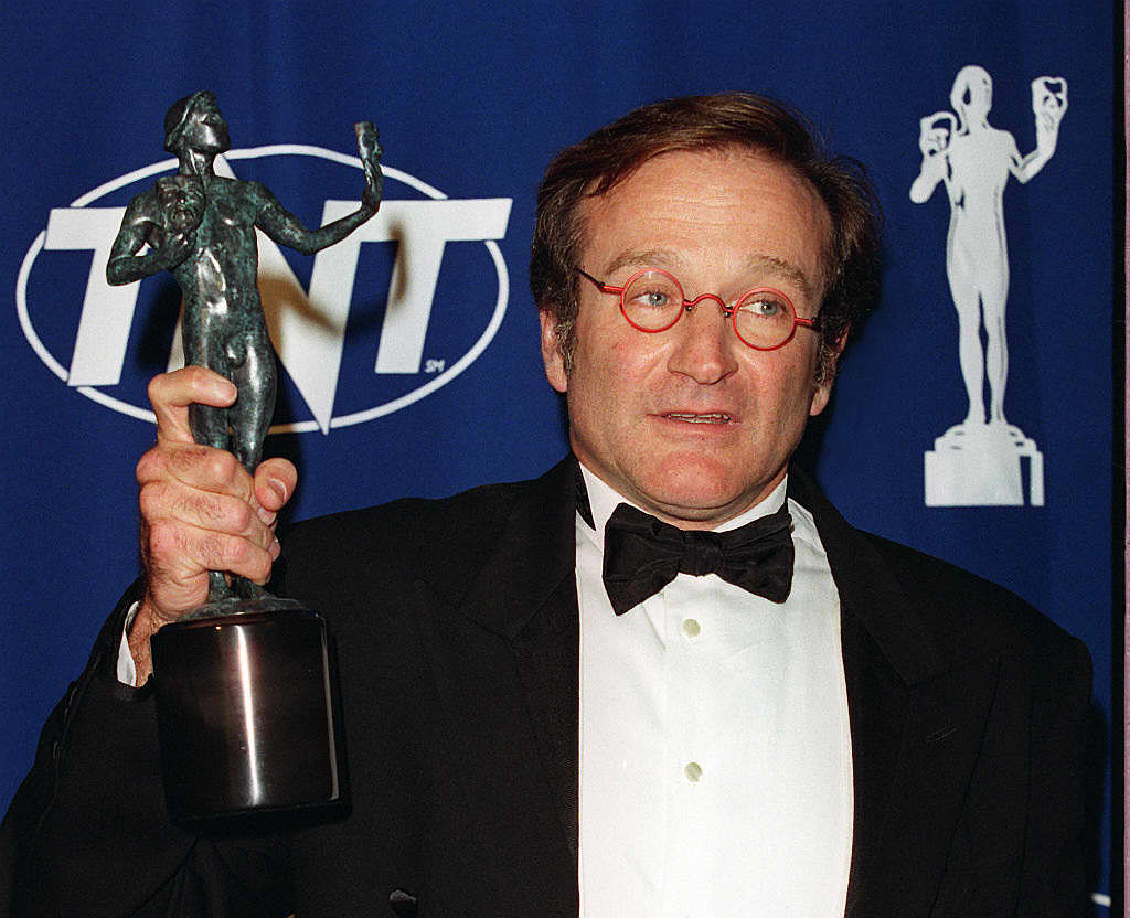 The late Robin Williams took home a best supporting actor award in ...