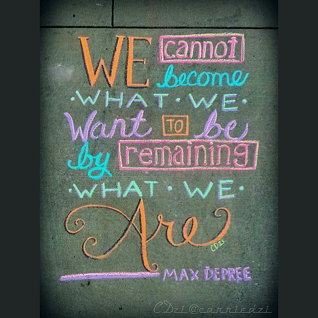 Instant Inspiration Straight From the Chalkboard
