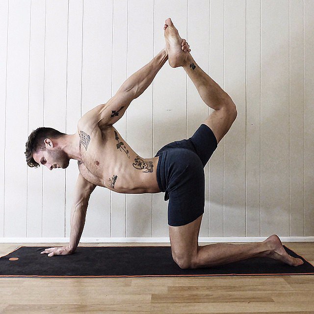 Hot Guys Doing Yoga | POPSUGAR Fitness