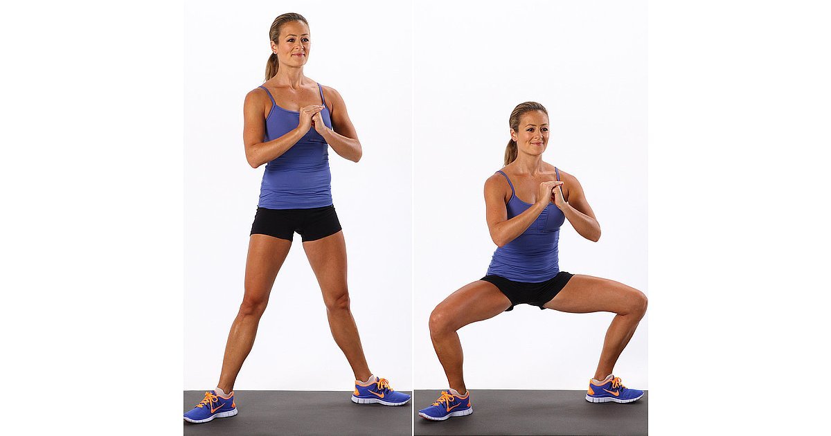 Lower Body: Sumo Squat | The Ultimate List of the Best Bodyweight ...