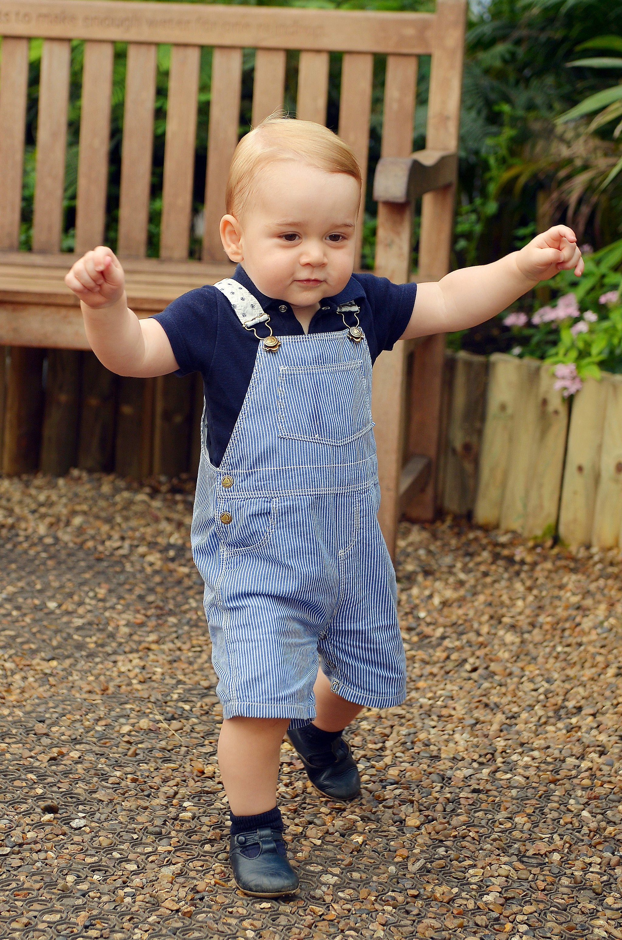 Prince George's Official First Birthday Portraits | Get a Glimpse at ...