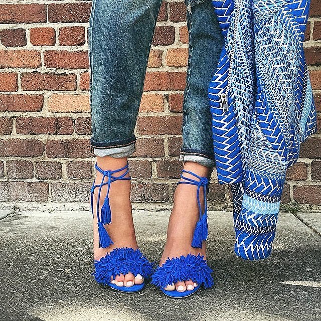 Bloggers Wearing Aquazzura's Wild Thing Sandals | POPSUGAR Fashion