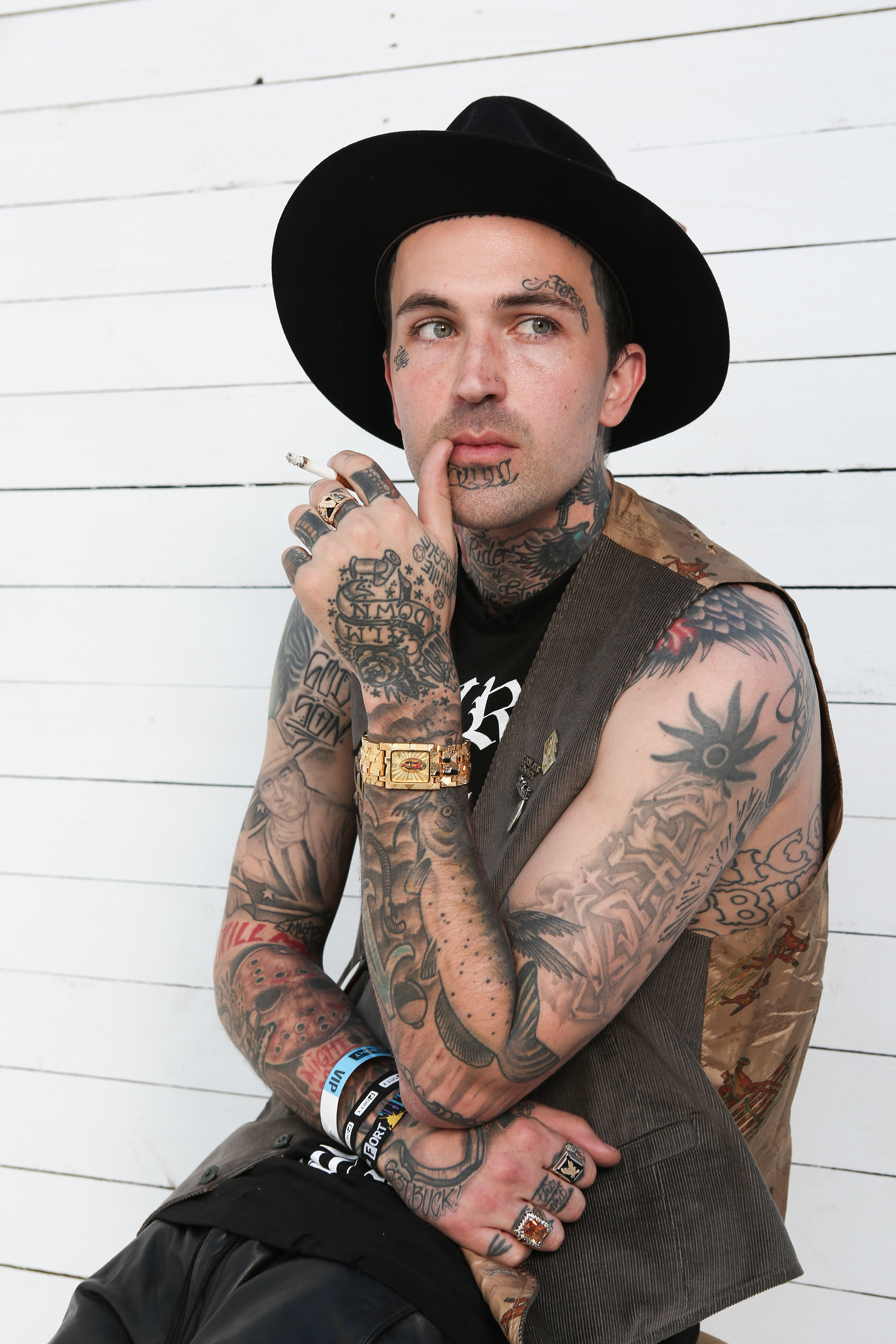 Yelawolf | 15 Sexy Stars Who Are Covered in Tattoos | POPSUGAR Celebrity