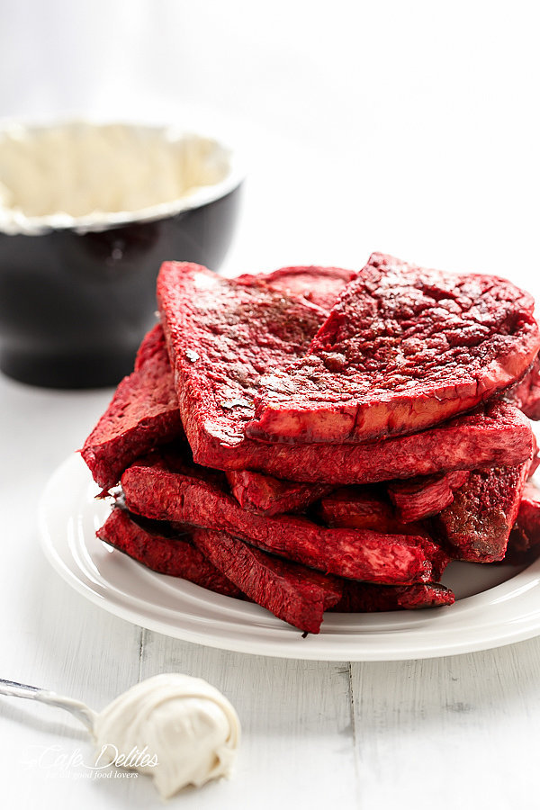 Red Velvet French Toast