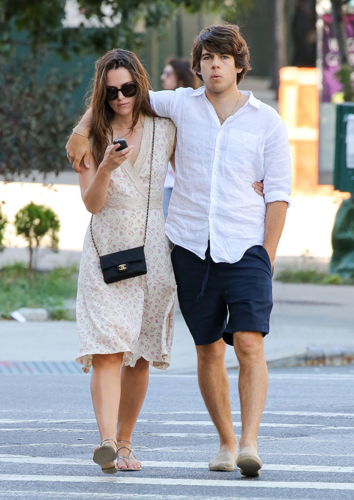 Keira Knightley and James Righton Walking in NYC | POPSUGAR Celebrity