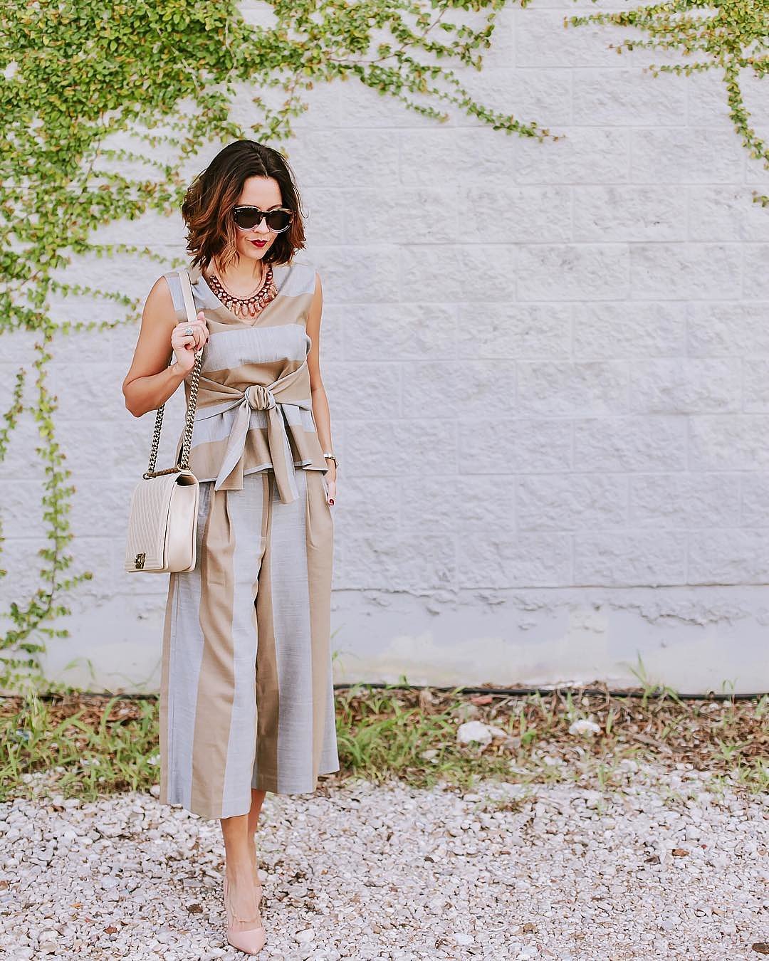 A Structured Tank and Culottes Set | 38 Outfit Ideas That'll Get You ...