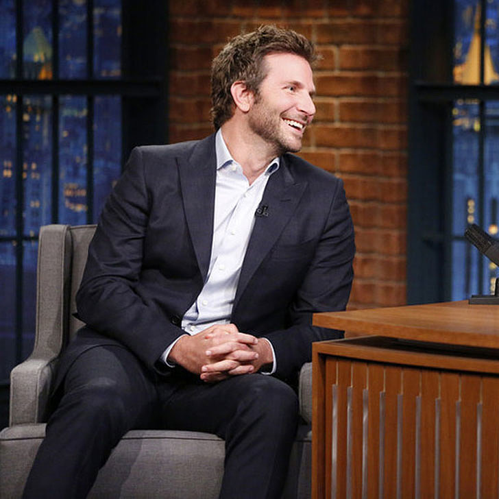 Bradley Cooper on Seth Meyers December 2015 | POPSUGAR Celebrity