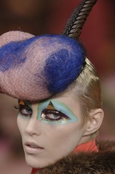 John Galliano Fall 2008 Makeup | POPSUGAR Fashion