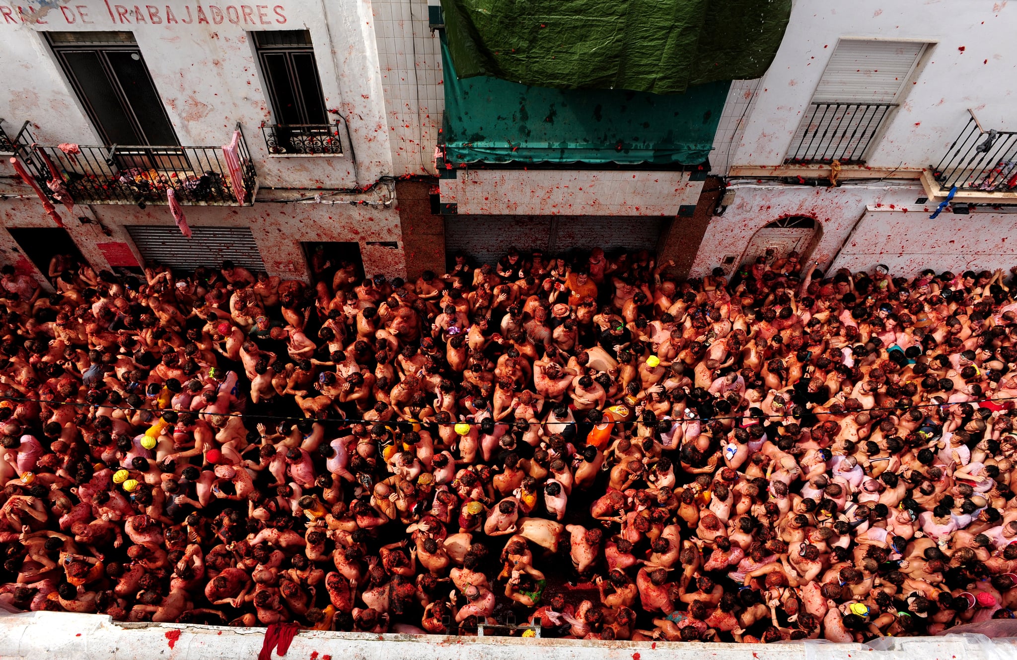 Annual La Tomatina Tomato Fight in Valencia, Spain POPSUGAR Food