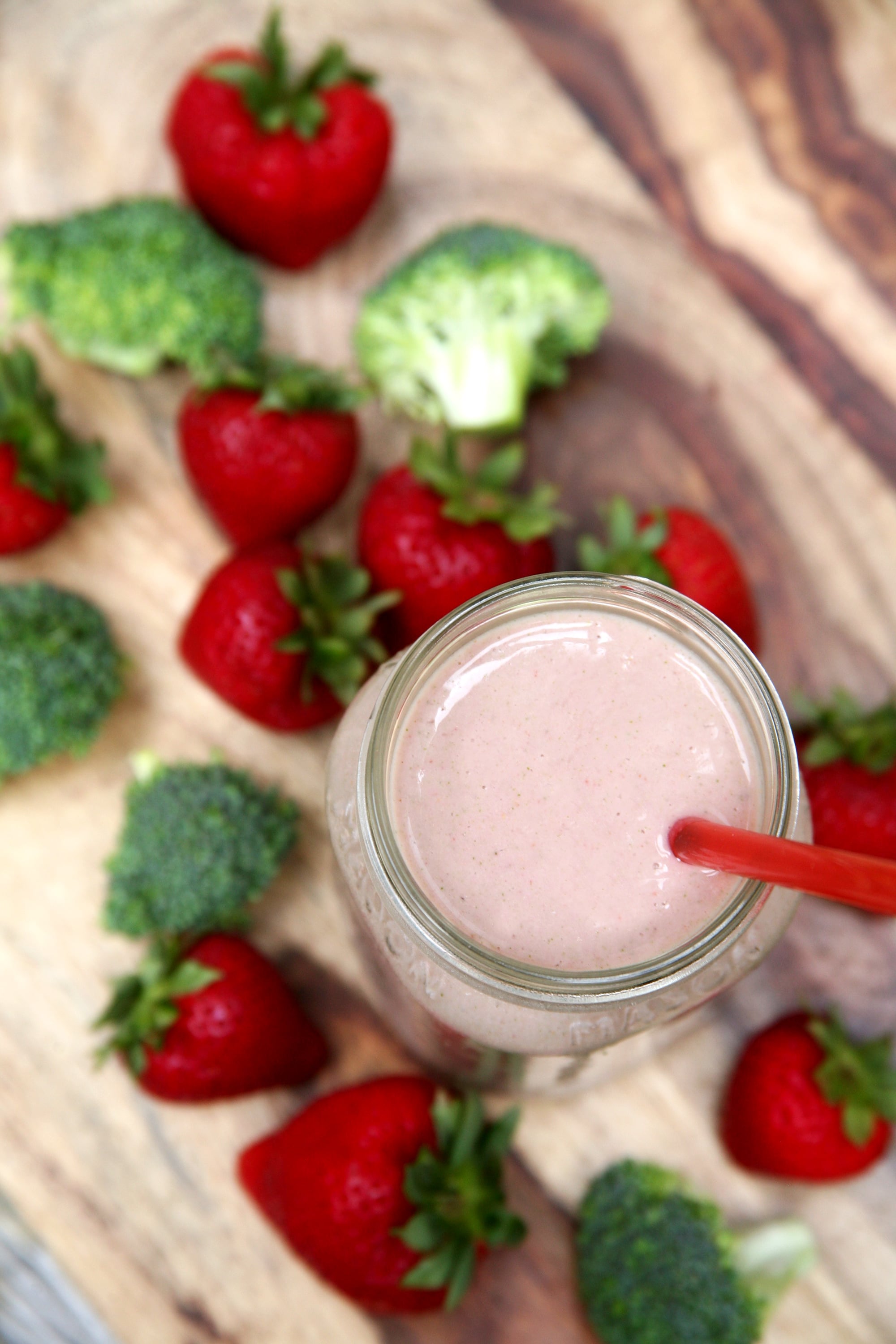 Smoothie With Broccoli, Banana, and Peanut Butter Recipe ...