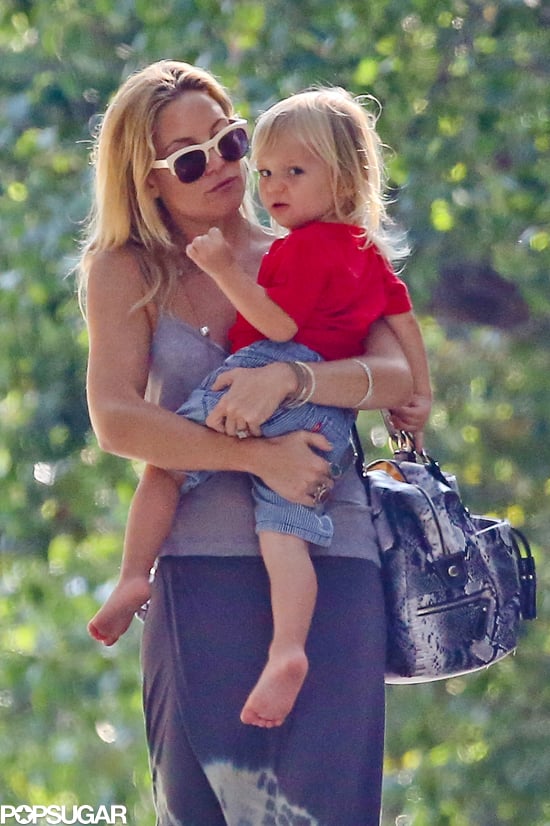Kate Hudson With Her Son Bingham in Malibu POPSUGAR Celebrity